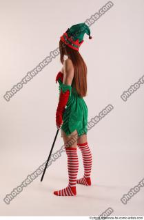 Veronika Elf Pose With Apple 04